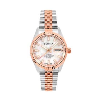Bonia Noble Elegance Automatic BNB10723-2652A Stainless Steel Women Watch